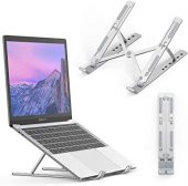 Ayarlanabilir Dizüstü Standı Taşınabilir Alüminyum Tablet Laptop Macbook - 4
