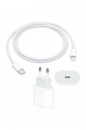 iPhone Uyumlu 20W Adaptör ve  2 Metre Type-c Kablo - 1