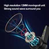 P36 Pro Mikrofonlu Led Bluetooth Mobil Oyuncu Kulaklığı Düşük Ping Ipx-4 Su Geçirmez - 4