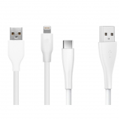 PL-S01 Data Cable Lightning Apple Uyumlu  Type-C Şarj Kablosu - 2