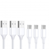 PL-S01 Data Cable Micro Şarj Kablosu 3 Lü Set - 2