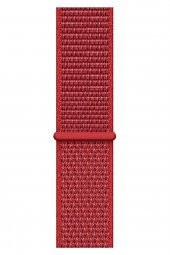 Watch Koyu Kırmızı Kordon 42-44 mm Akıllı Saat Kayışı - 1