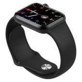 M26 Plus Smart Watch 6 Siyah Akıllı Saat Wireless Charging - 3