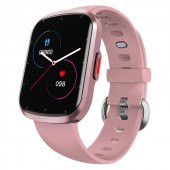 Samsung Uyumlu Galaxy Buds+ Pembe Bluetooth Kulaklık Smartwatch Pembe Akıllı Saat - 1