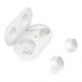 Samsung Uyumlu Galaxy Buds+ Beyaz Bluetooth Kulaklık Full Ekran Smartwatch Gri Akıllı Saat - 4