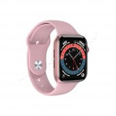 Pembe Akıllı Saat Pro 5 Beyaz Bluetooth Kulaklık thumbnail 5