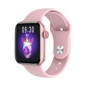 Pembe Akıllı Saat Airpods Pro Anc Özellikli Bluetooth Kulaklık - 1