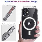 Premium Set iPhone 12 Pro Uyumlu  Kılıf Magsafe Wireles Şarj Özellikli ve BatteryPack - 3