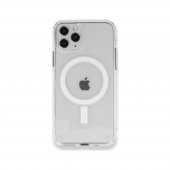 Apple iPhone 11 Uyumlu Kılıf Magsafe Wireles Şarj Özellikli Şeffaf Kapak - 2