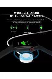 Hw56 Plus Kırmızı Smart Watch 7 Akıllı Saat Wireless Charging Çift Buton Aktif Her Telefona Uyumlu - 3