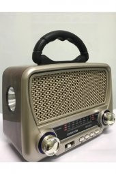 Rt-819 Güneş Enerjili Nostaljik Fm,aux,usb Müzik Çalar - 1