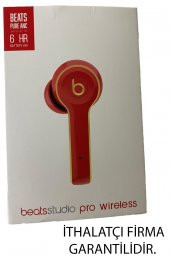 BeatsStudio Pro Wireless 6 Saat Dayanıklı Batarya B.T 5.0 Kırmızı - 3