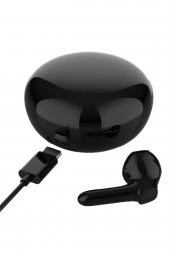 Xiaomi Uyumlu Stereo Earbuds MG-S19 Tws Bluetooth Kablosuz Kulaklık Siyah - 1