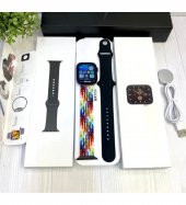 Watch 7 Dt300 Pro Akıllı Saat 2022 Wireless Şarj Nfc B.T 5.2 Siyah - 3