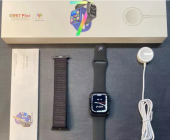 GW67 Plus Series 7 Çift Kordon Modern Titreşim Özelikli Akıllı Saat Mavi thumbnail 3