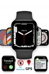 Watch 7 Dt300 Pro Akıllı Saat 2022 Wireless Şarj Nfc B.T 5.2 Siyah - 1