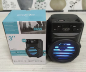 GTS-1348 3 inç Kablosuz Mini Siyah Hoparlör - 4