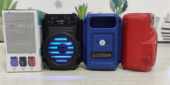 GTS-1348 3 inç Kablosuz Mavi Mini Hoparlör - 6
