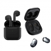Galaxy Buds Live Siyah ve Pro 5 Uyumlu Premium 2022 Yeni Nesil thumbnail 2