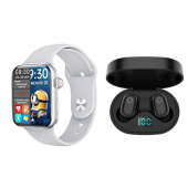 Gri Premium Series Akıllı Saat ve Airdots Pro 3 Bluetooth Kulaklık thumbnail 2