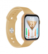 D7PRO MAX GPS, NFC, IOS Android Uyumlu Akıllı Saat Gold - 2