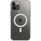 Apple iPhone 13 Pro Uyumlu Kılıf Magsafe Wireles Şarj Özellikli Şeffaf Kılıf - 4