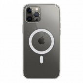 Apple iPhone 13 Pro Uyumlu Kılıf Magsafe Wireles Şarj Özellikli Şeffaf Kılıf - 9