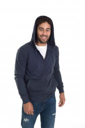 Grand Wolf GW0003 - Basic Kapüşonlu Fermuarlı Sweatshirt - 12