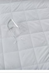 Çift Kişilik Kapıtoneli Fitted Yatak Koruyucu Sıvı Geçirmez Alez  Beyaz 100Pamuklu 160x200Cm Ebat - 7