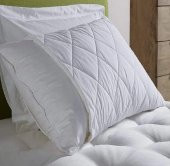 Sıvı Geçirmez Yastık  Alezi  2  Adet  Kapitoneli Fermuarlı  Beyaz  Yastık Koruyucu Kılıfı  Pamuklu 50 x 70 CM - 5