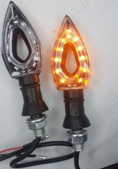 RT-072 LED SİNYAL [SARI IŞIK] [TAKIM] SİYAH - E BELGELİ - 1