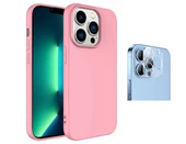 Vendas iPhone 14 Pro Max Uyumlu (14 Pro Max) W-Lansman Serisi İçi Kadife İpek Dokulu Lansman Kılıf + Kamera Lens Koruyucu - 6