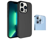 Vendas iPhone 14 Pro Max Uyumlu (14 Pro Max) W-Lansman Serisi İçi Kadife İpek Dokulu Lansman Kılıf + Kamera Lens Koruyucu - 7