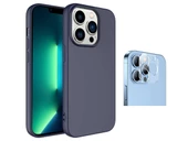 Vendas iPhone 14 Pro Max Uyumlu (14 Pro Max) W-Lansman Serisi İçi Kadife İpek Dokulu Lansman Kılıf + Kamera Lens Koruyucu - 4