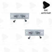 2 Adet Volkswagen Caddy 2004-2015 için Plaka Lambası - 1
