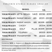 Volkswagen Transporter T5 için Plaka Lambası - 2
