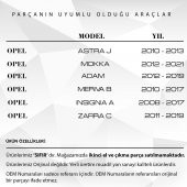 Chevrolet Cruze, Opel Astra J, Mokka için Tavan Anten Çubuğu - 3