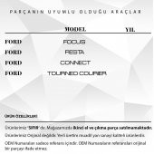 Ford Focus, Fiesta, Connect için Tavan Anten Çubuğu Komple - 2