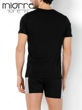 Miorre Modal Strech V Yaka Kısa Kol Fanila - 1