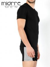 Miorre Modal Strech V Yaka Kısa Kol Fanila - 2