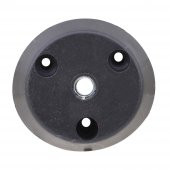 Mobilya Masa Sehpa Ayağı Bağlantı Aparatı Açılı Dereceli Ayak Tabanı Siyah (10 ADET) - 2