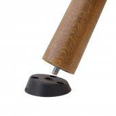 Mobilya Masa Sehpa Ayağı Bağlantı Aparatı Açılı Dereceli Ayak Tabanı Siyah (10 ADET) - 7