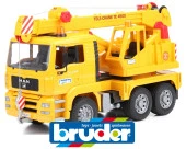 Bruder MAN Vinçli Kamyon Sarı 02754 - 2