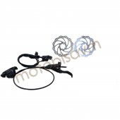 HİDROLİK FREN SETİ ÖN - ARKA [ROTOR 160-KABLO 80-140 cm] RECTUS - 1