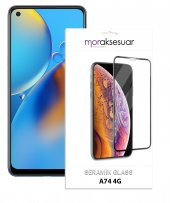 Oppo A74 4G Seramik Ekran Koruyucu Esnek Parlak Cam - 1
