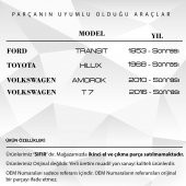 Transit, Toyota Hilux, VW Amorok, T7 için Elektrikli Ayna Dişlisi - 2