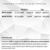 Mercedes W203, W211 için için  Yan Dikiz Ayna Kauçuk Contası - 2