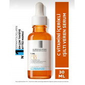 La Roche Posay Saf C Vitamini Işıltı Veren Antioksidan Serum 30 ml - 1