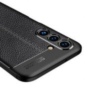 Samsung Galaxy A04S Kılıf Niss Deri Görünümlü Silikon Kapak - 3