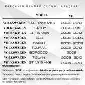 VW Caddy Golf 5 Jetta Tiguan Airbag Zemberek 1K0959653C - 2
